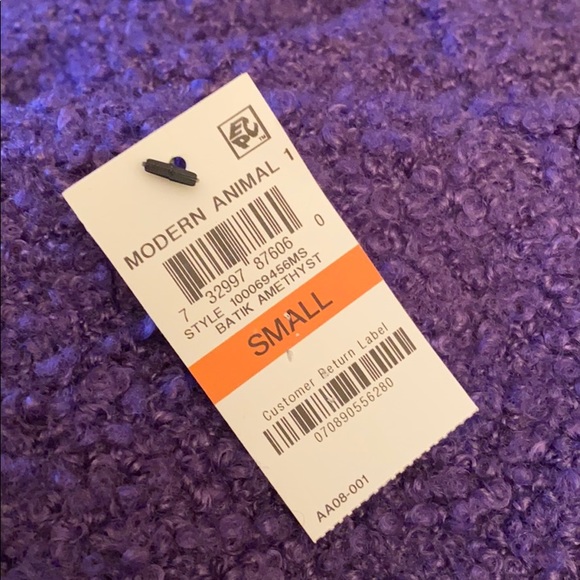 Alfani Textured Boucle  Coat 🧥 in Bold Purple - Picture 7 of 9